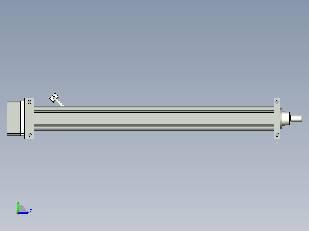 伺服电缸G-220495左视图