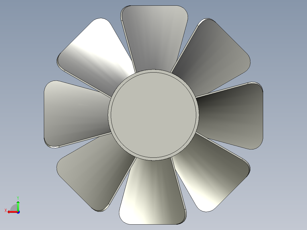 螺旋桨(36)后视图