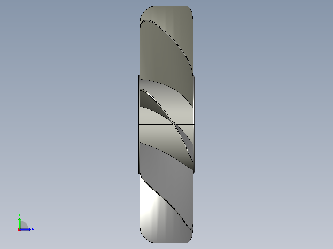 螺旋桨(36)左视图