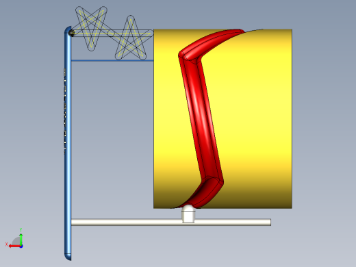 混合凸轮机构后视缩略图