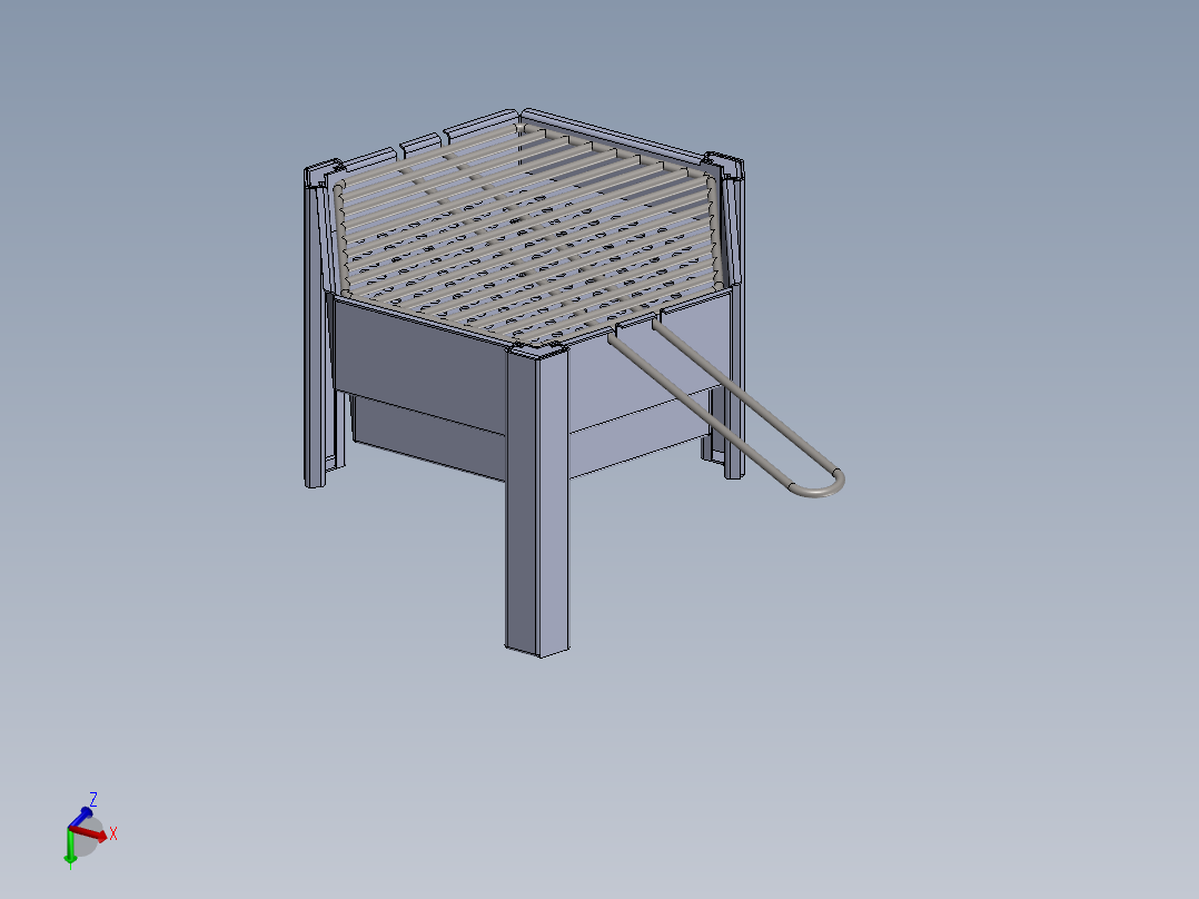 烧烤炉(9)主视图