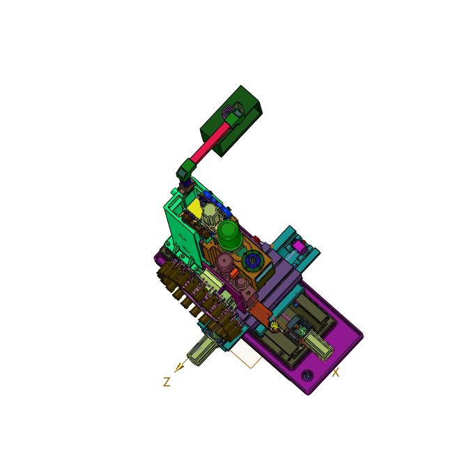 刀库式换刀开料加工中心