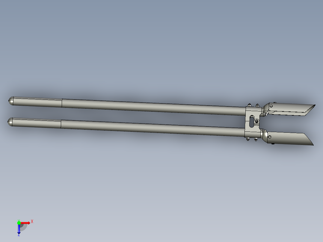 B2005175-柱状钻孔机俯视图