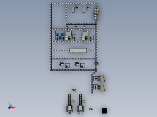 合金车轮生产线前视缩略图