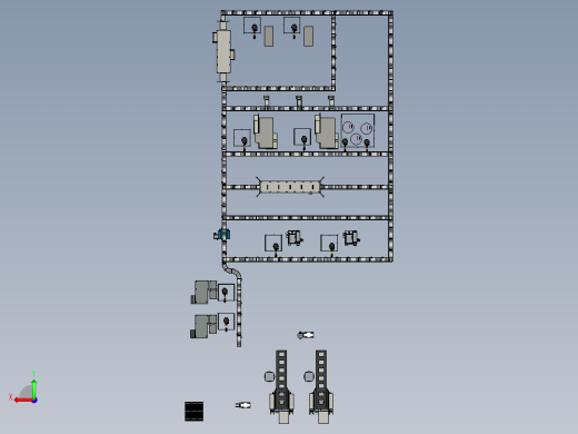 合金车轮生产线后视缩略图