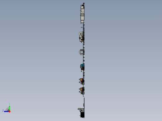 合金车轮生产线俯视缩略图