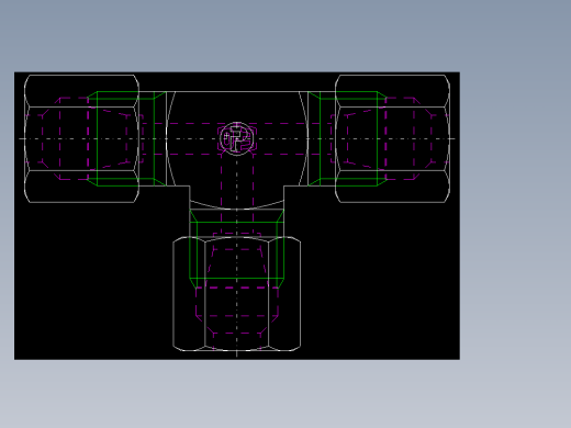 PARKER管接头EO Union tee T06LCF_back