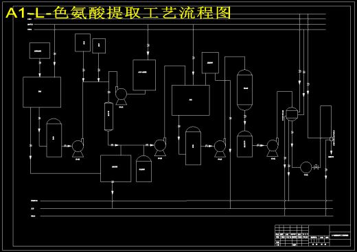 发酵法年产4000吨L-色氨酸提取车间设计缩略图