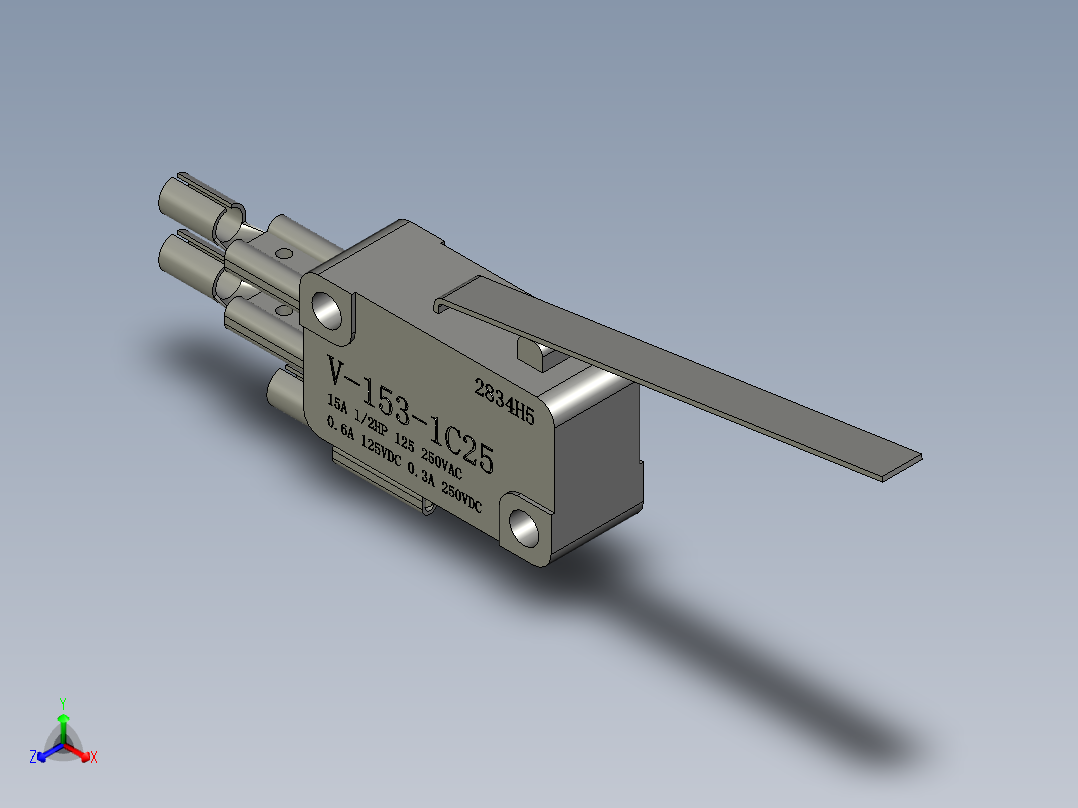 V-153-1C25微动开关
