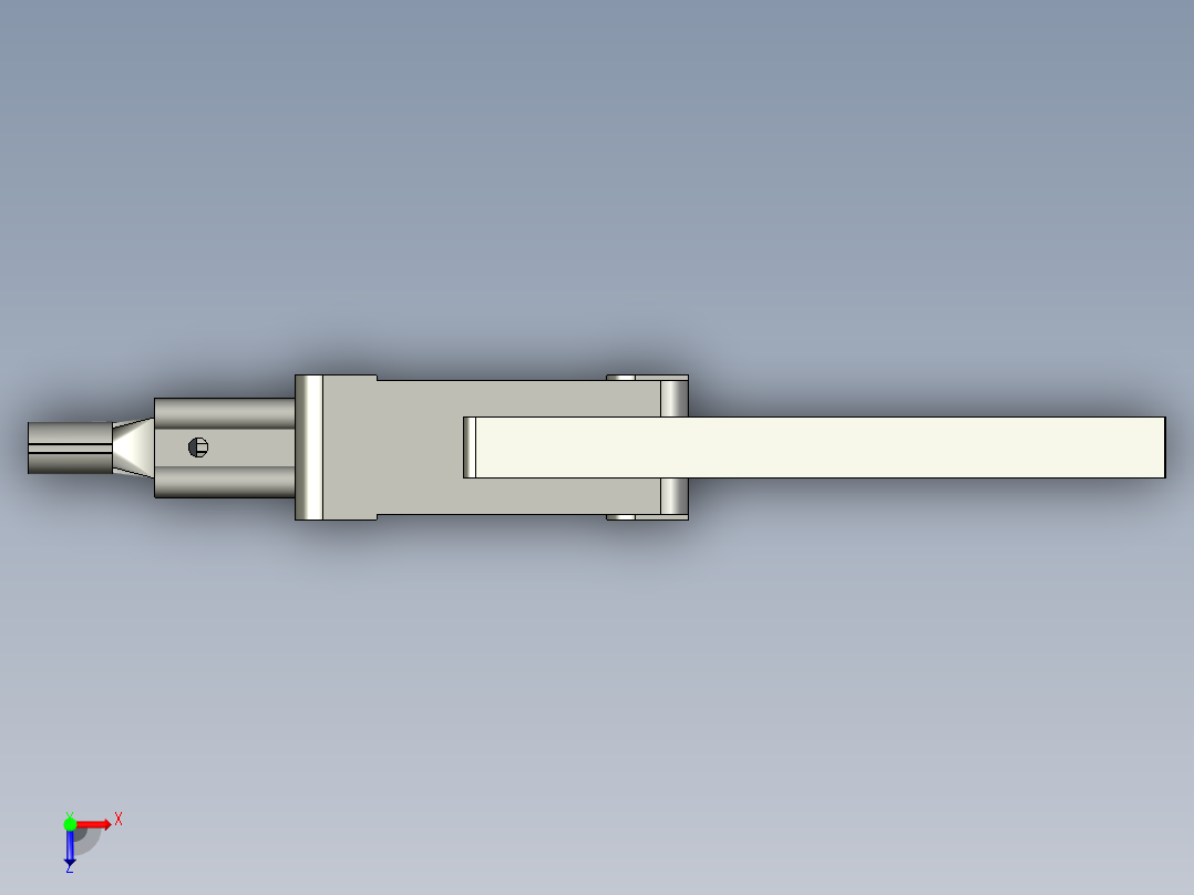 V-153-1C25微动开关俯视图