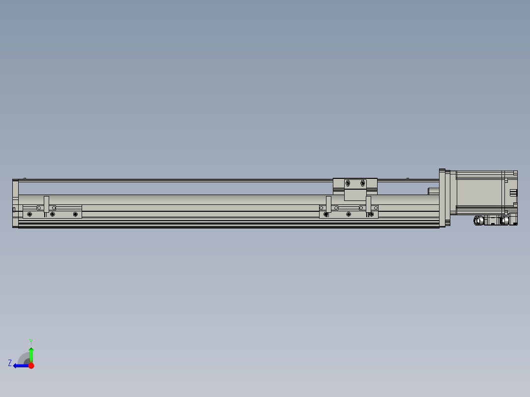 SSW60-10-400-T100Y-S4Y-Y右视图
