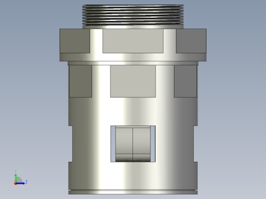 凹凸板快速接头ZIG20-F25-M25怡合达左视缩略图