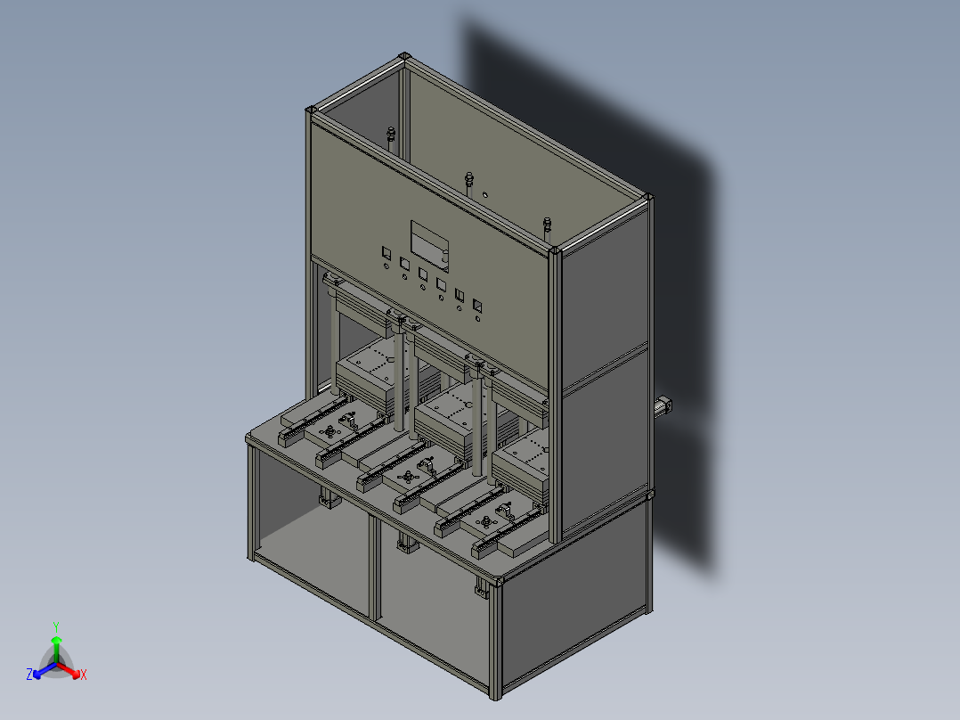 板材挤压用热压机