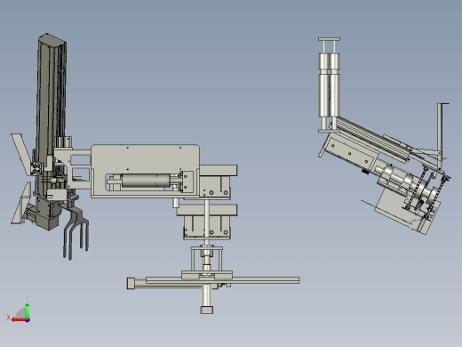 立体口罩收料包装机-1后视缩略图