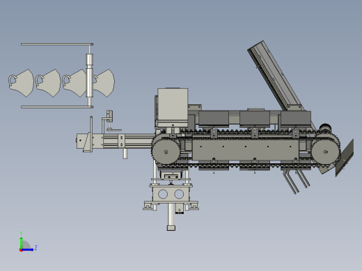 立体口罩收料包装机-1左视缩略图