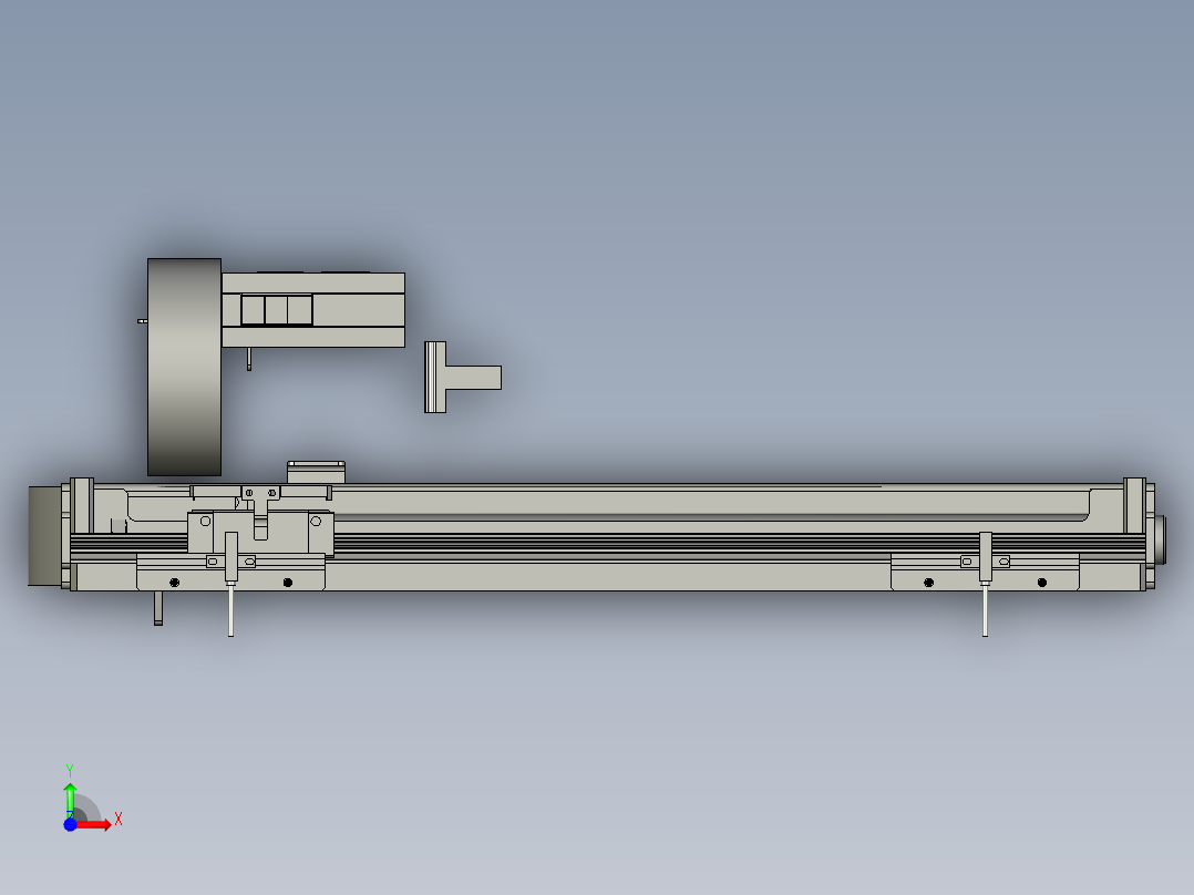 DM32A11-07-00卸料装置前视图