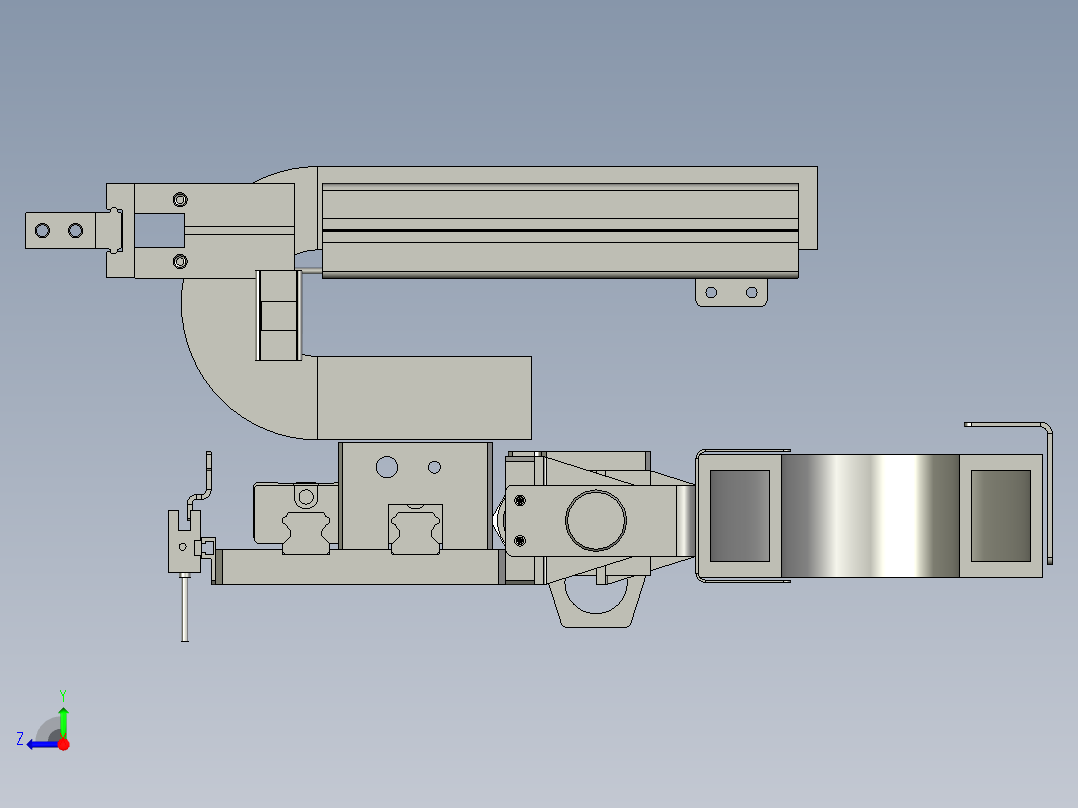 DM32A11-07-00卸料装置右视图