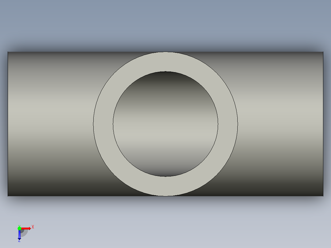 等径三通系列GBT12459-2005TS_I_DN32俯视图