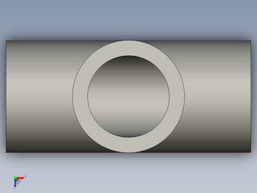 等径三通系列GBT12459-2005TS_I_DN32俯视缩略图