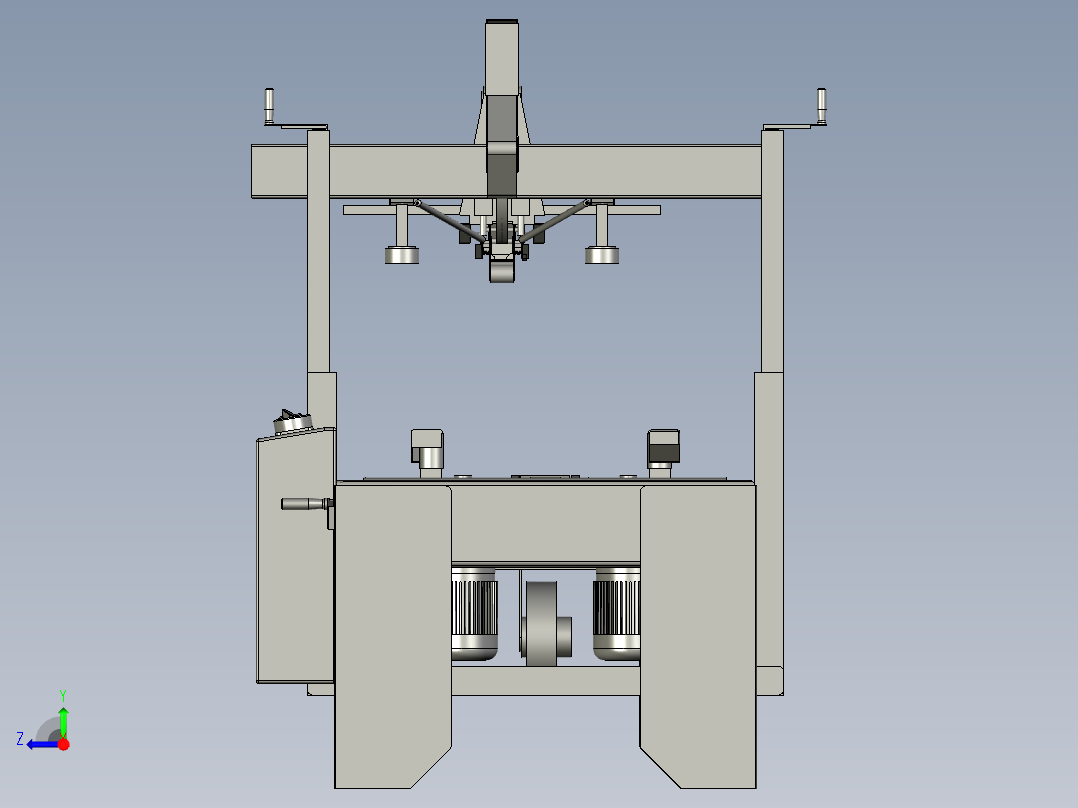 封箱机装配图右视图