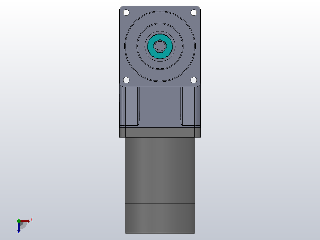 东洋电机30W中实..zip.zip俯视图