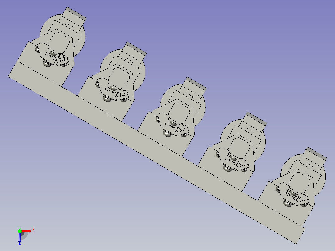 校准-1-组件放料双机台俯视图
