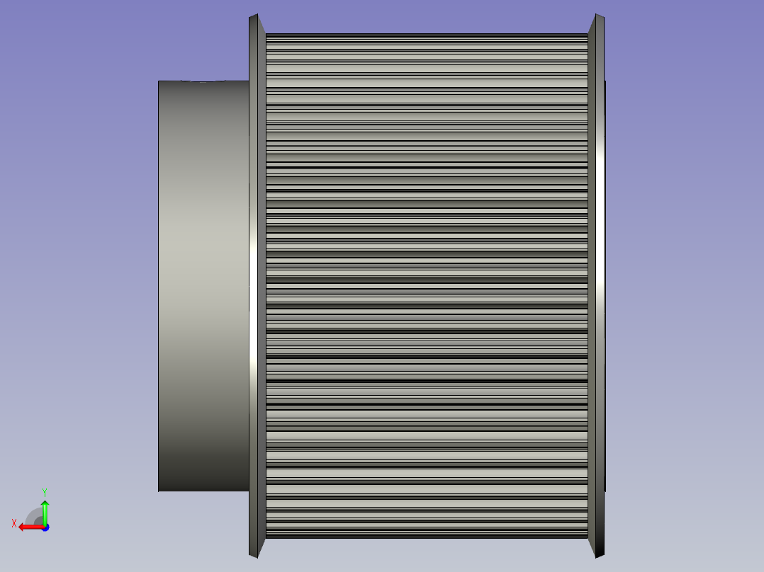 同步轮3m60z-1后视图