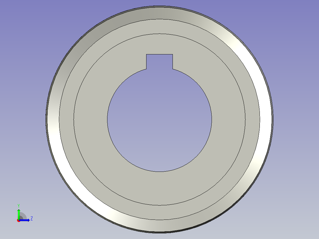 同步轮3m60z-1左视图