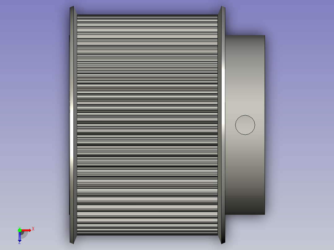 同步轮3m60z-1俯视图