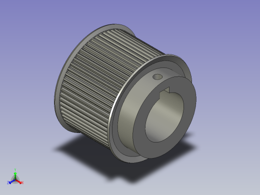 同步轮3m60z-1正等轴测缩略图