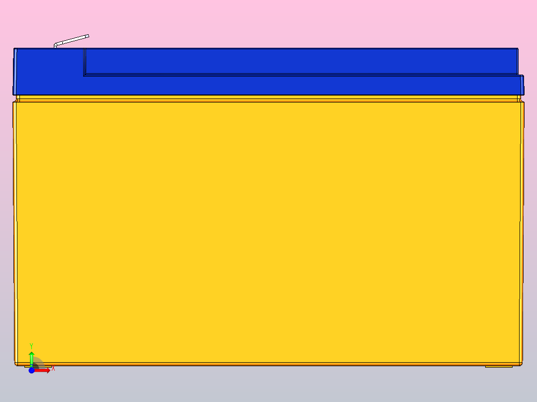 电池三角洲DTM 1207前视图