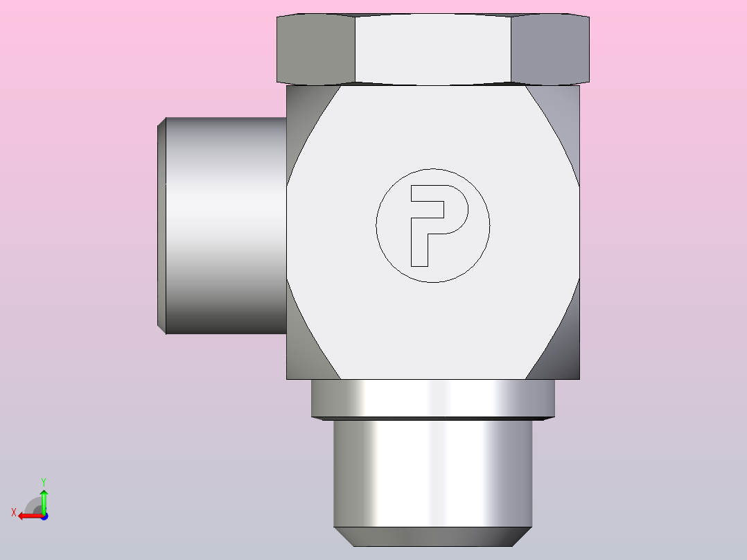 高压班卓琴弯头WH16SMOMD71后视图