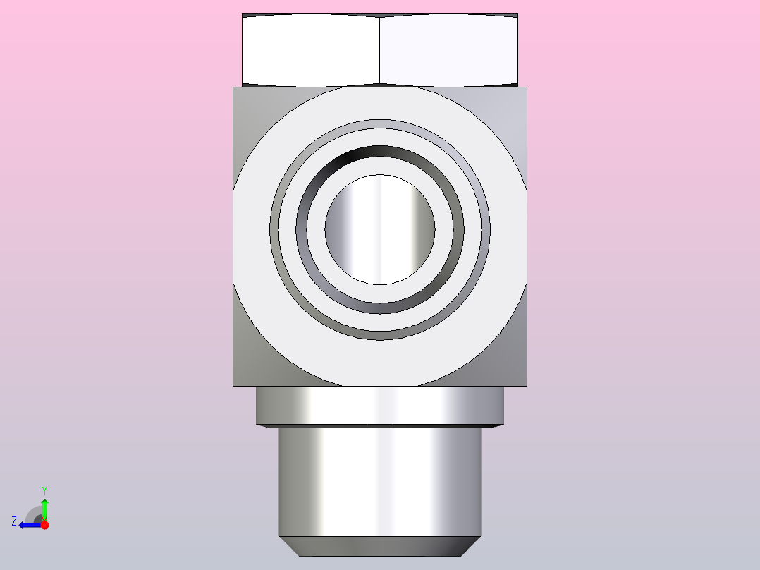 高压班卓琴弯头WH16SMOMD71右视图