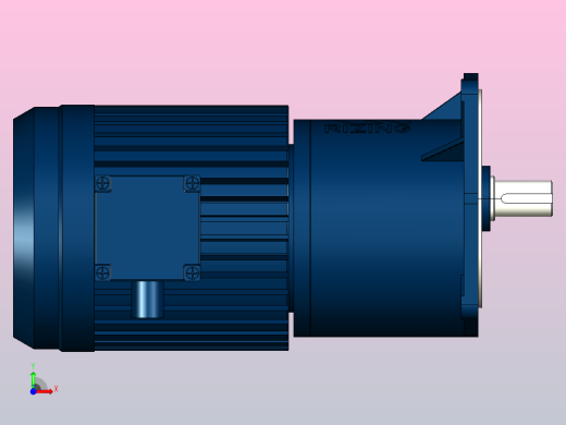 GV立式减速马达（减速比3-200）[GV-28-1500-10-S-D-G1-LD]前视缩略图