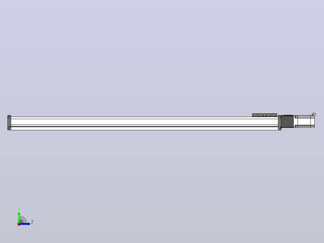 FSL60 直线模组[FSL60-E1150-10C7-BC-B60]左视图