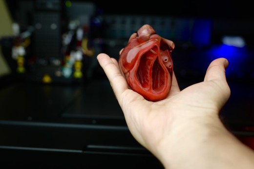 有史以来印刷的最好的全彩色3D心脏缩略图