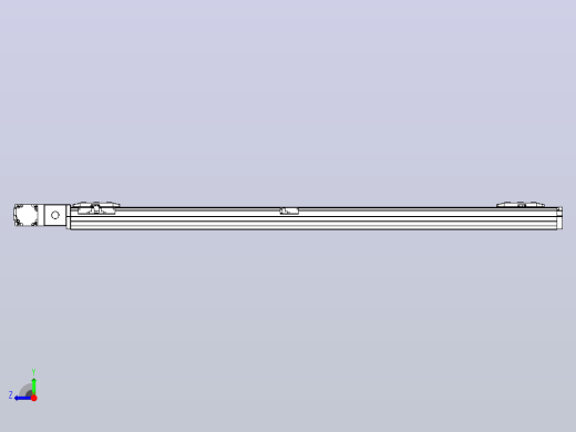 皮带直线轴双滑块型TPA-GCBS-80-P60-L525-QL-M20-N3右视缩略图