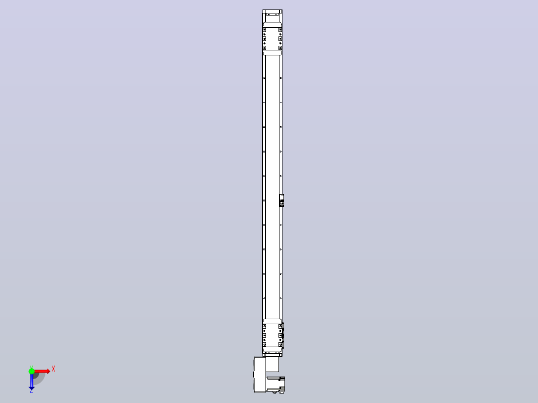 皮带直线轴双滑块型TPA-GCBS-80-P60-L525-QL-M20-N3俯视图