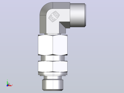 组装式可调旋转弯头EW10SMEDOMDCF前视缩略图