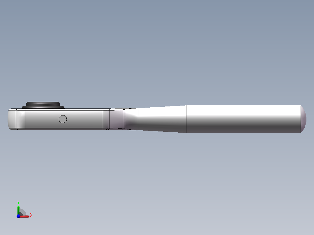 HY8310.15棘轮扳手[HY8310.15＼14×200]右视图