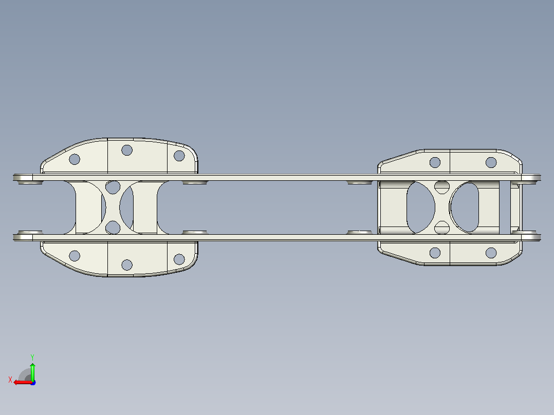 BRAKE HOLE Alu_frame255_4x80_REWORKED v4后视图
