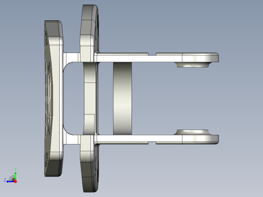 BRAKE HOLE Alu_frame255_4x80_REWORKED v4右视缩略图