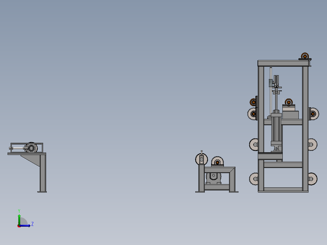 自动粘接机 sw16左视图