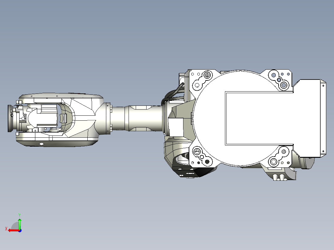 IRB 6700-205-2.8后视图