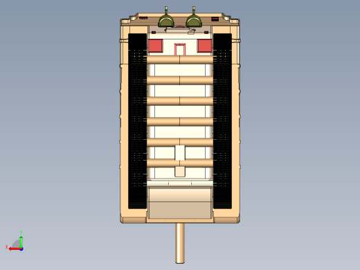 二战猎虎驱逐坦克建模后视缩略图