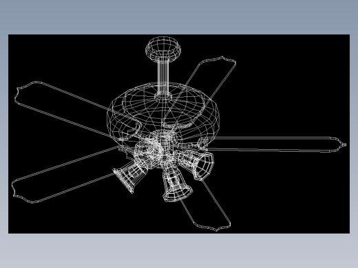 室内家具及植物三维模型二十四-DQ049