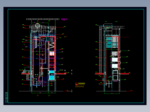 40t／h循环流化床锅炉总图