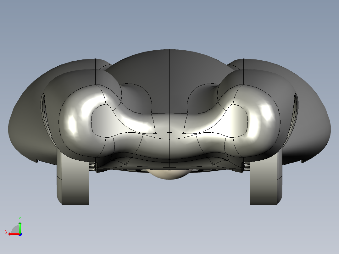 概念小汽车设计图纸后视图