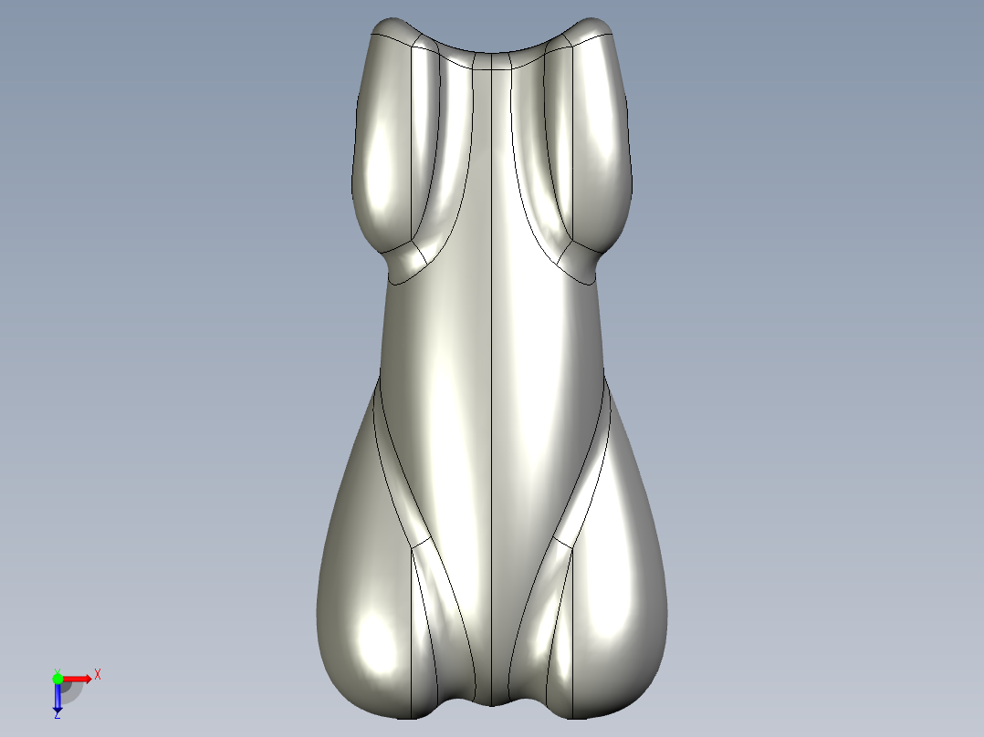 概念小汽车设计图纸俯视图