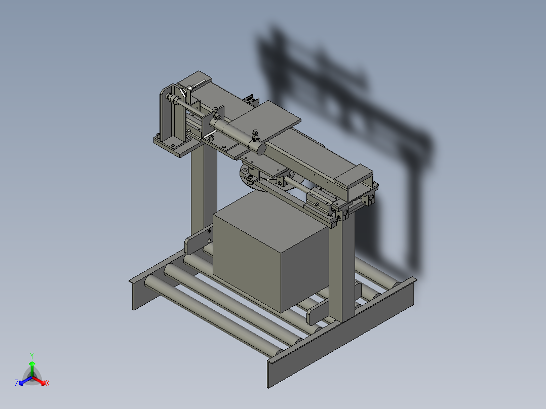 气动对中夹持机械手
